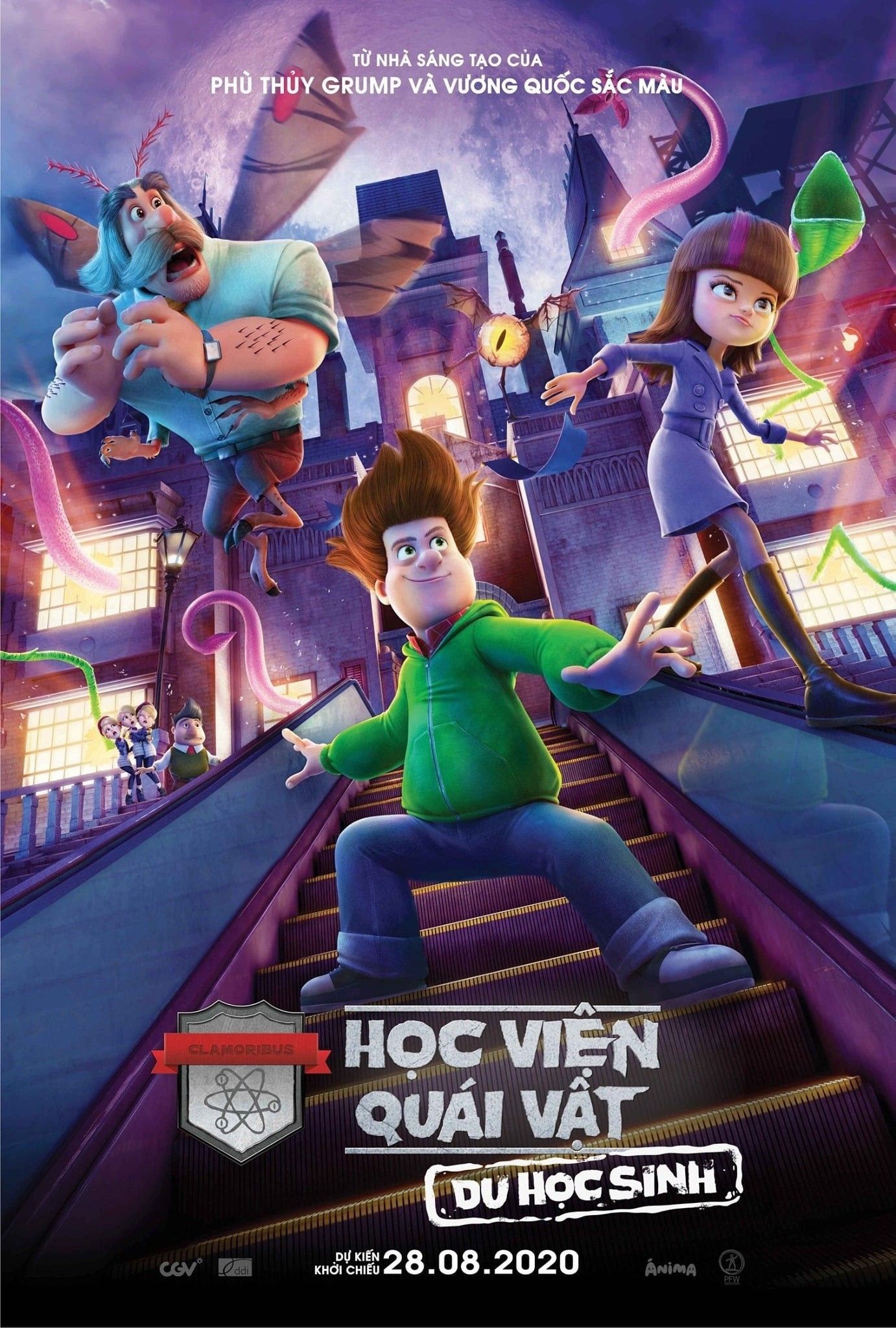 Học Viện Quái Vật: Du Học Sinh - Cranston Academy: Monster Zone (2020)